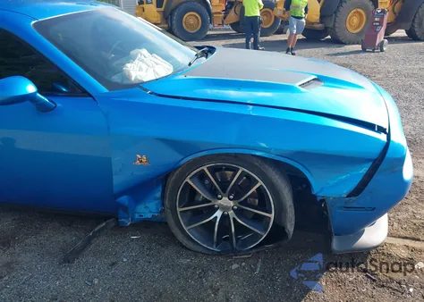 2016 Dodge Challenger R/T Scat Pack z USA, uszkodzony, nr VIN 2C3CDZFJ9GH100372